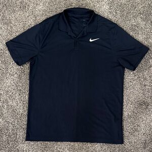 Nike Men's Dri-Fit Navy Polo Shirt size M